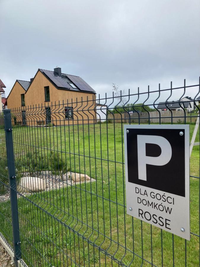 Domki Rosse Niedaleko Plazy Jastrzębia Góra Esterno foto